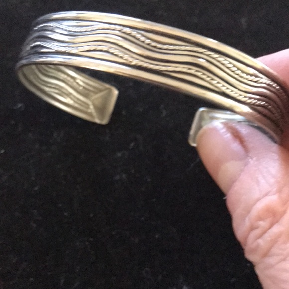 Lia Sophia Silver Bangle - Picture 2 of 2